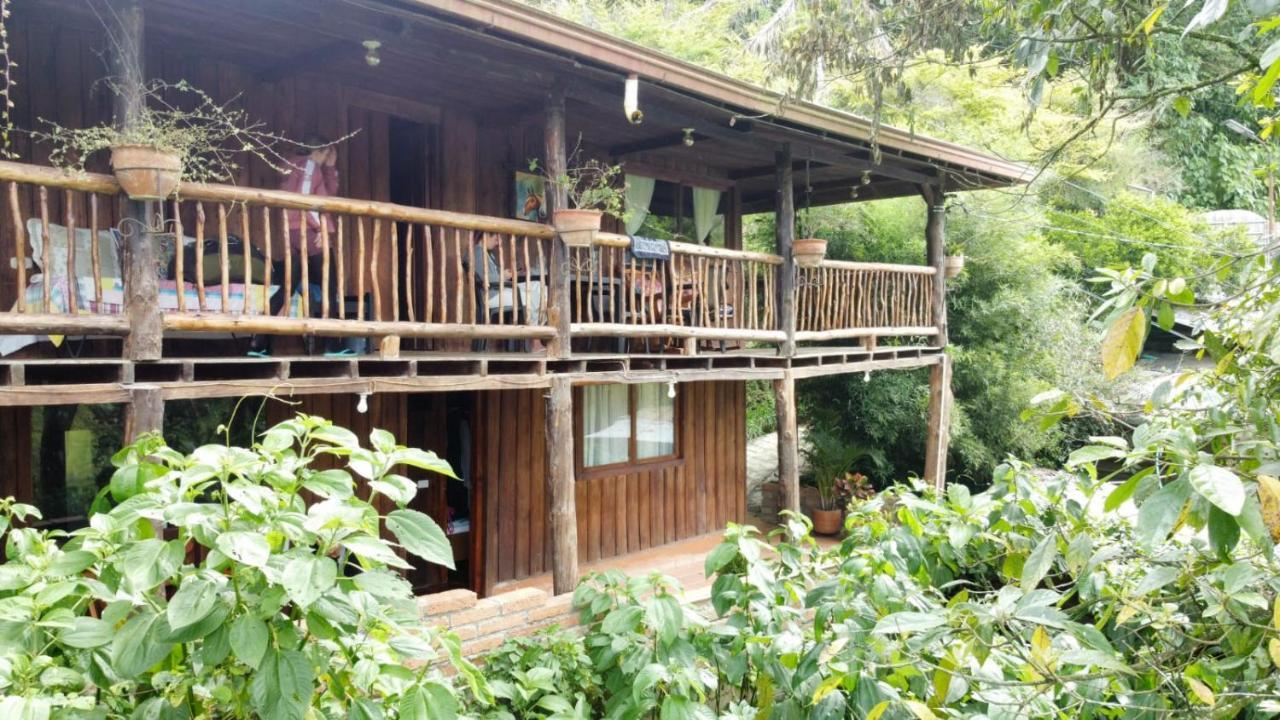 Hostal Gallito Roca Jardín Esterno foto